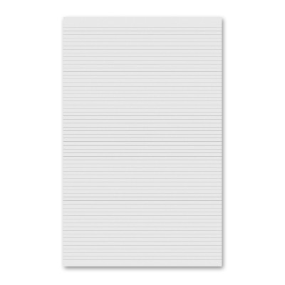 Vertical 11 x 17 MDF Clipboard Notepad