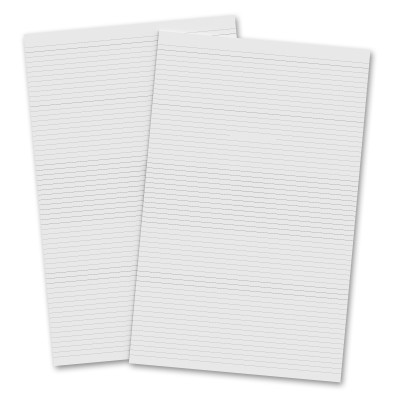 2 Pack - Vertical 11 x 17 MDF Clipboard Notepad