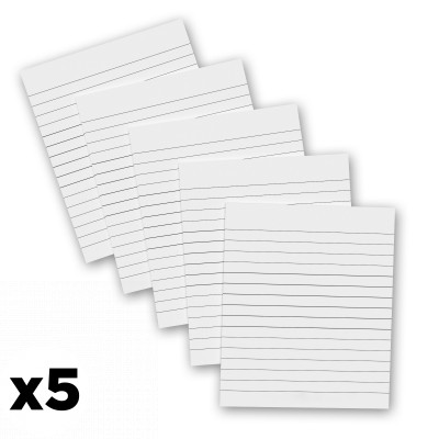 5 Pack - 4 x 4.75 Notepads