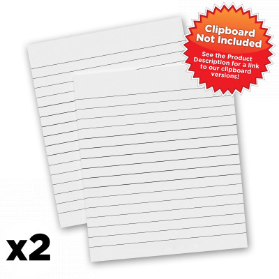 2 Pack - Memo ISO Clipboard Notepads