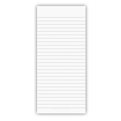 3.75 x 8.25 Notepad 