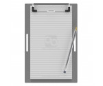 6 x 10 Aluminum Clipboard