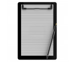 Memo Size 5 x 8 Aluminum Clipboard | Blackout