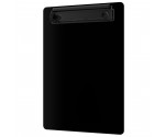 Memo Size 5 x 8 Aluminum Clipboard | Blackout