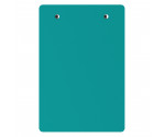 Memo Size 5 x 8 Aluminum Clipboard | Teal