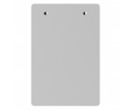 Memo Size 5 x 8 Aluminum Clipboard | White