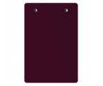 Memo Size 5 x 8 Aluminum Clipboard | Wine