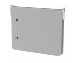 White Mini Novel ISO Clipboard - Slightly Damaged White Mini Novel ISO Clipboard - Slightly Damaged