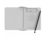 White Mini Novel ISO Clipboard - Slightly Damaged White Mini Novel ISO Clipboard - Slightly Damaged