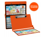 WhiteCoat Clipboard® - Orange Veterinary Medicine Edition