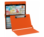WhiteCoat Clipboard® - Orange Veterinary Medicine Edition