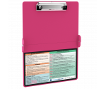WhiteCoat Clipboard® - Pink Physical Therapy Edition