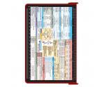 WhiteCoat Clipboard® - Red Veterinary Medicine Edition
