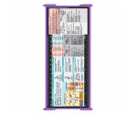WhiteCoat Clipboard® Trifold - Lilac Nursing Edition
