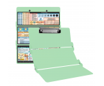WhiteCoat Clipboard® Trifold - Mint Nursing Edition