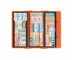 WhiteCoat Clipboard® Trifold - Orange Nursing Edition