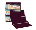 WhiteCoat Clipboard® Trifold - Wine Nursing Edition