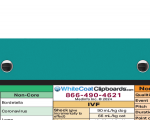 WhiteCoat Clipboard® Trifold - Teal Veterinary Medicine Edition