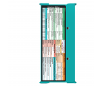 WhiteCoat Clipboard® Trifold - Teal Veterinary Medicine Edition