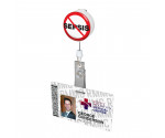 No Sepsis Button Badge Reel 