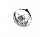 Vintage Pelvis Diagram Stethoscope Button